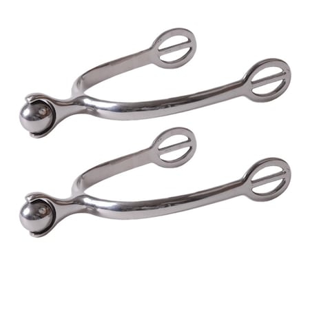 Jacks Imports Stainless Steel Roller Ball Spurs 1745